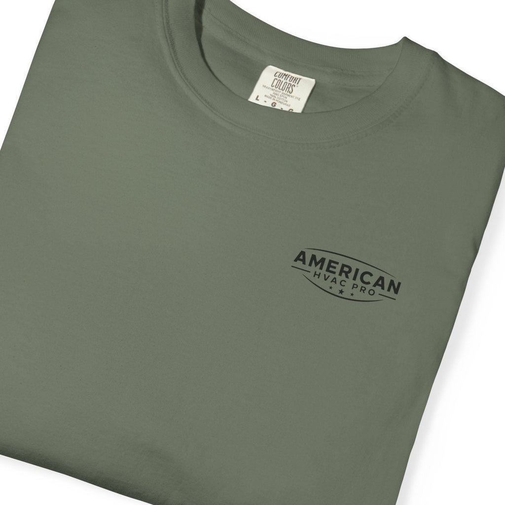 HVAC Pro Dying in Attic Heavyweight T-Shirt