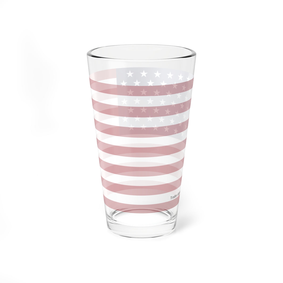 American Flag Pint Glass - 16 Oz.