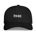"hvac" Dark Premium Cap - Snapback Embroidered