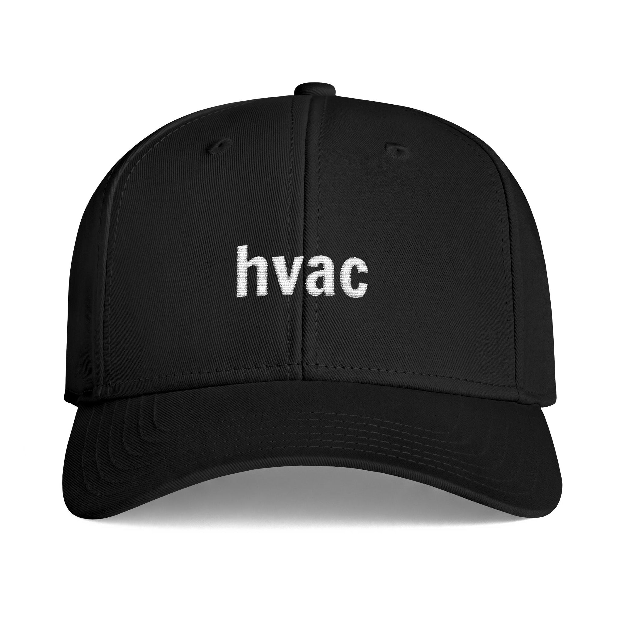 "hvac" Dark Premium Cap - Snapback Embroidered