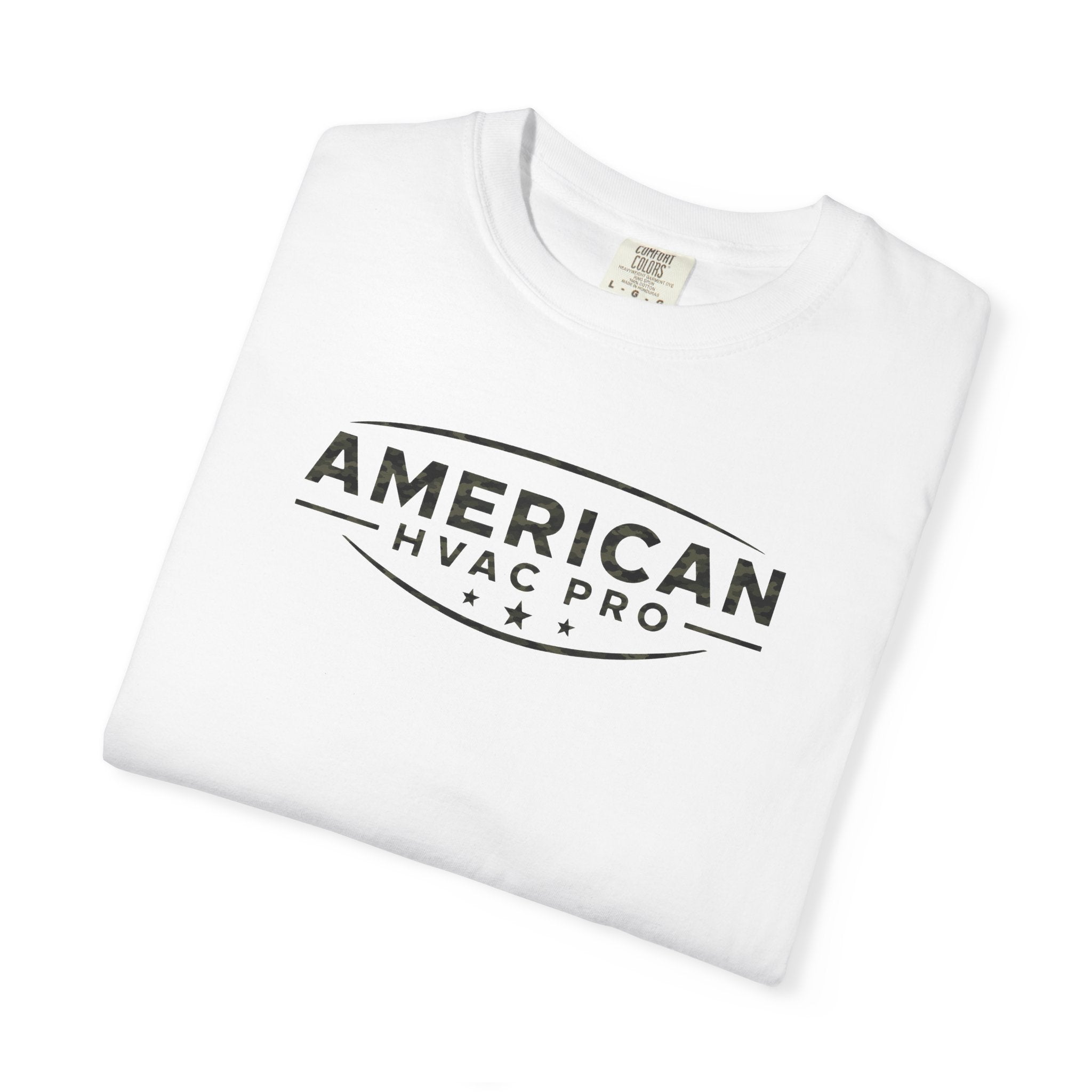 Camo American HVAC Pro Logo Heavyweight T-Shirt