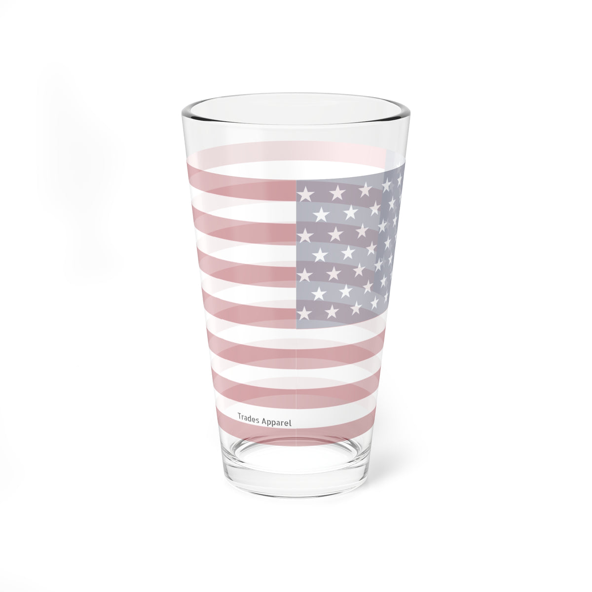 American Flag Pint Glass - 16 Oz.
