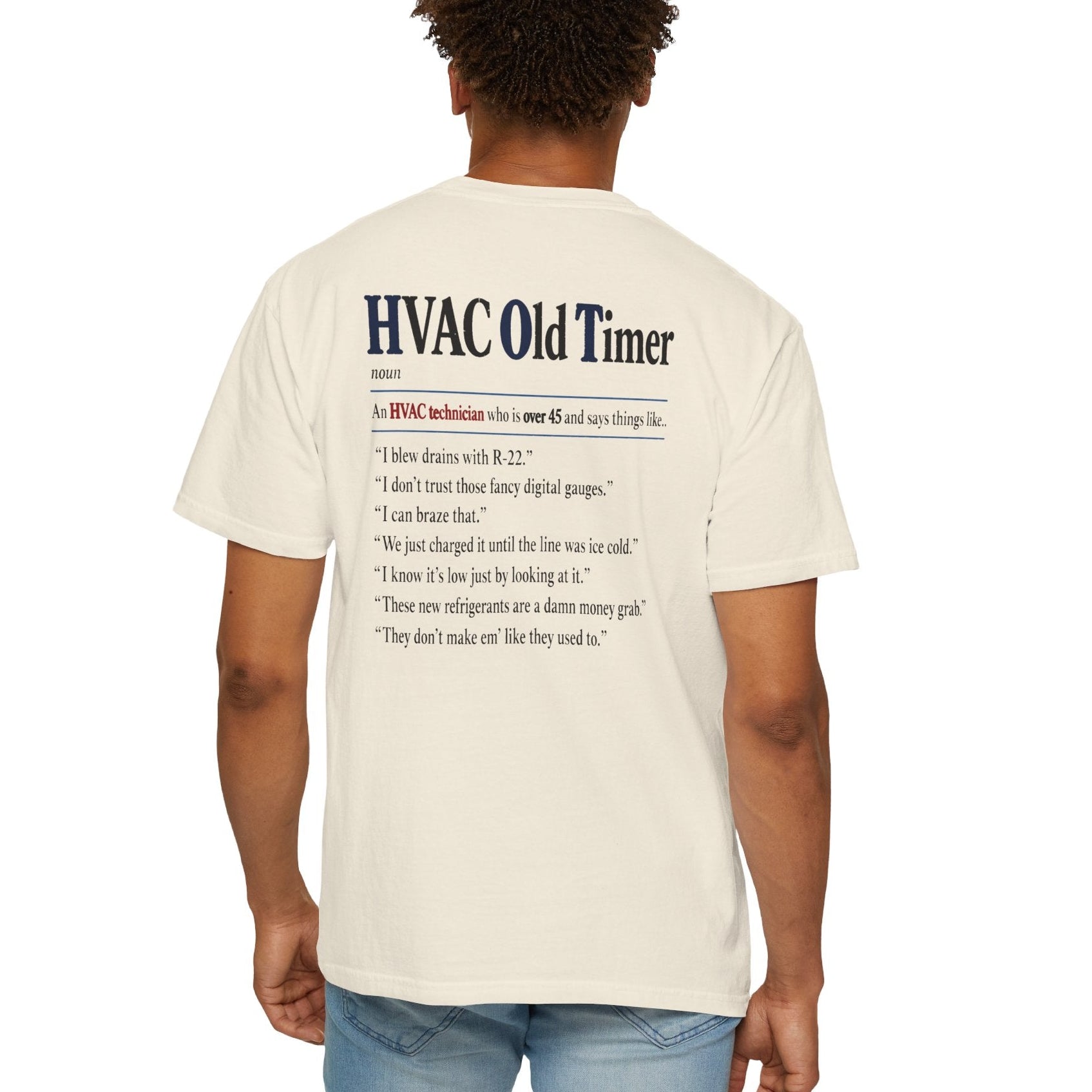 American HVAC Pro Old Timer 1717 T-Shirt