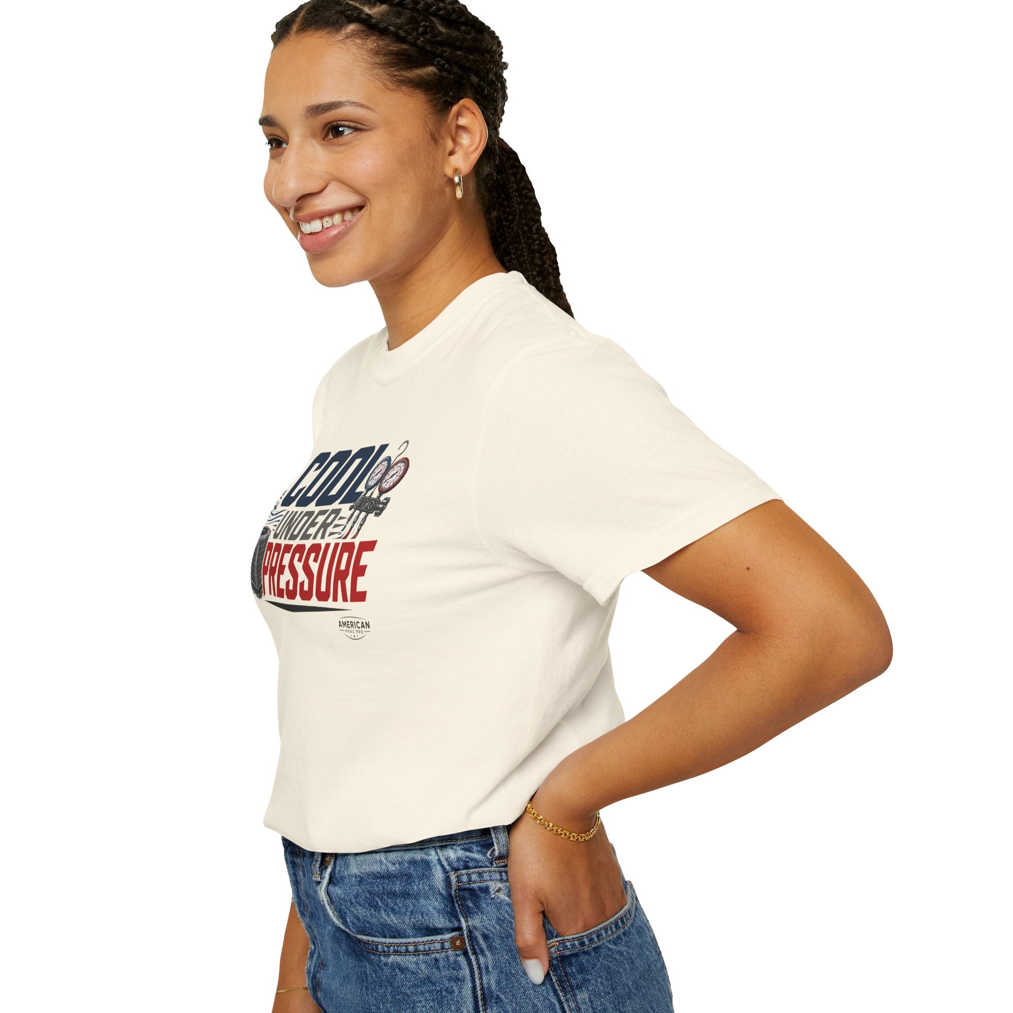 Cool Under Pressure HVAC Pro Heavyweight T-Shirt