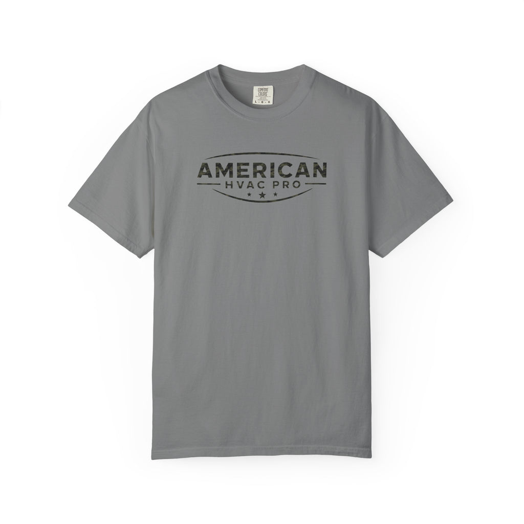 Camo American HVAC Pro Logo Heavyweight T-Shirt