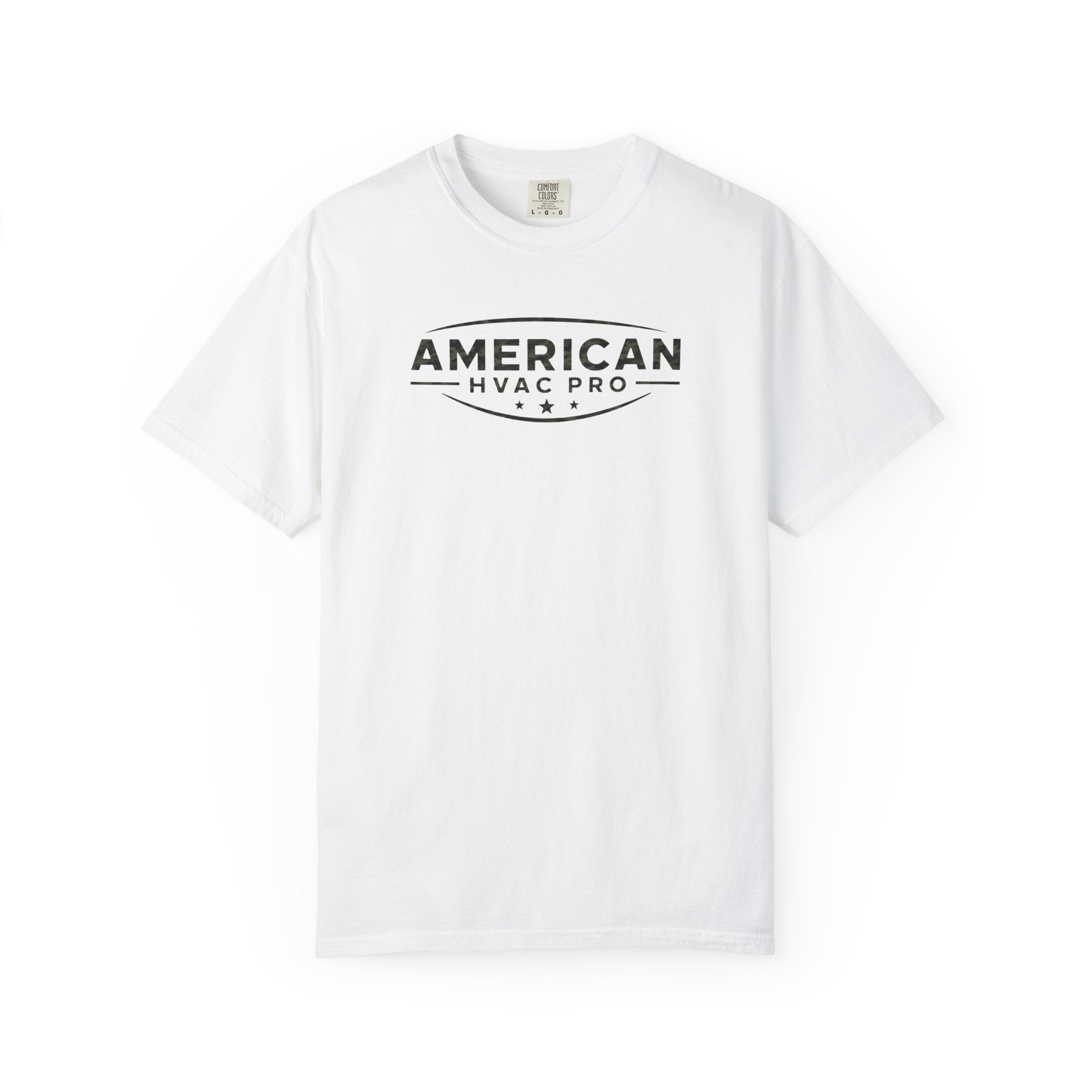Camo American HVAC Pro Logo Heavyweight T-Shirt