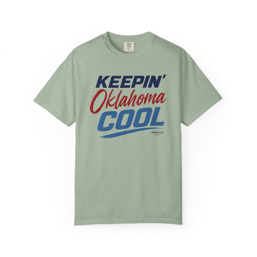 "Keepin' Oklahoma Cool" HVAC Pro Heavyweight T-Shirt