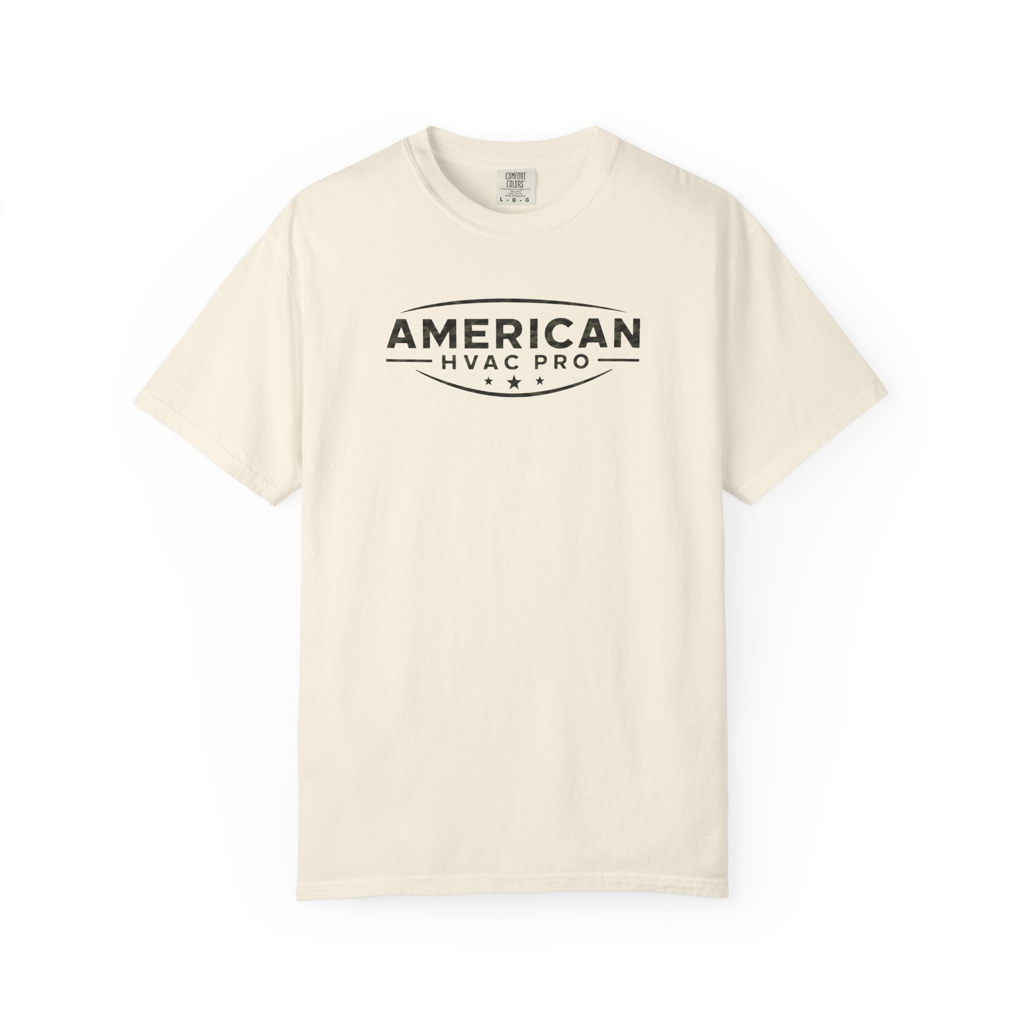 Camo American HVAC Pro Logo Heavyweight T-Shirt