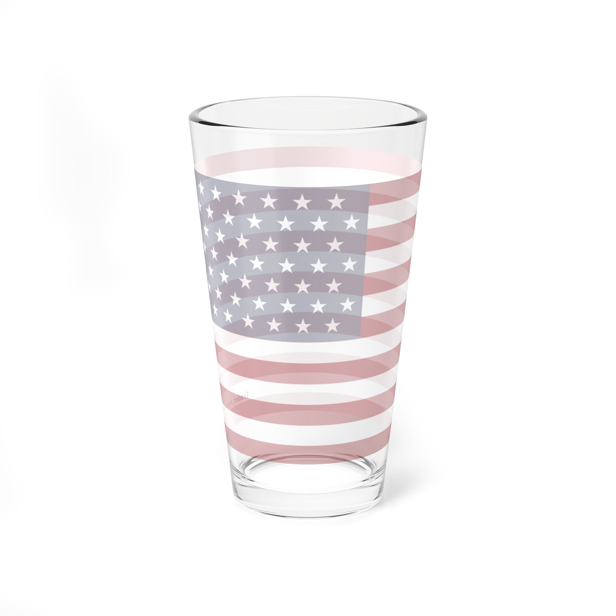 American Flag Pint Glass - 16 Oz.