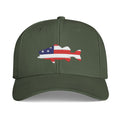 Patriotic Bass Premium Cap - Snapback Embroidered