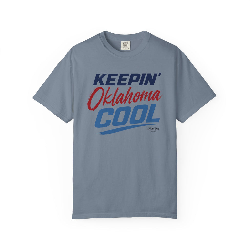"Keepin' Oklahoma Cool" HVAC Pro Heavyweight T-Shirt