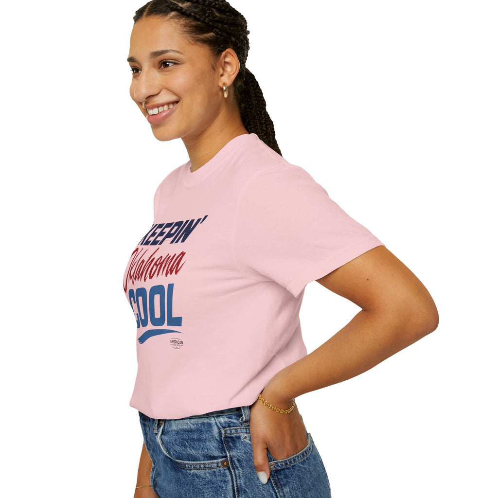 "Keepin' Oklahoma Cool" HVAC Pro Heavyweight T-Shirt