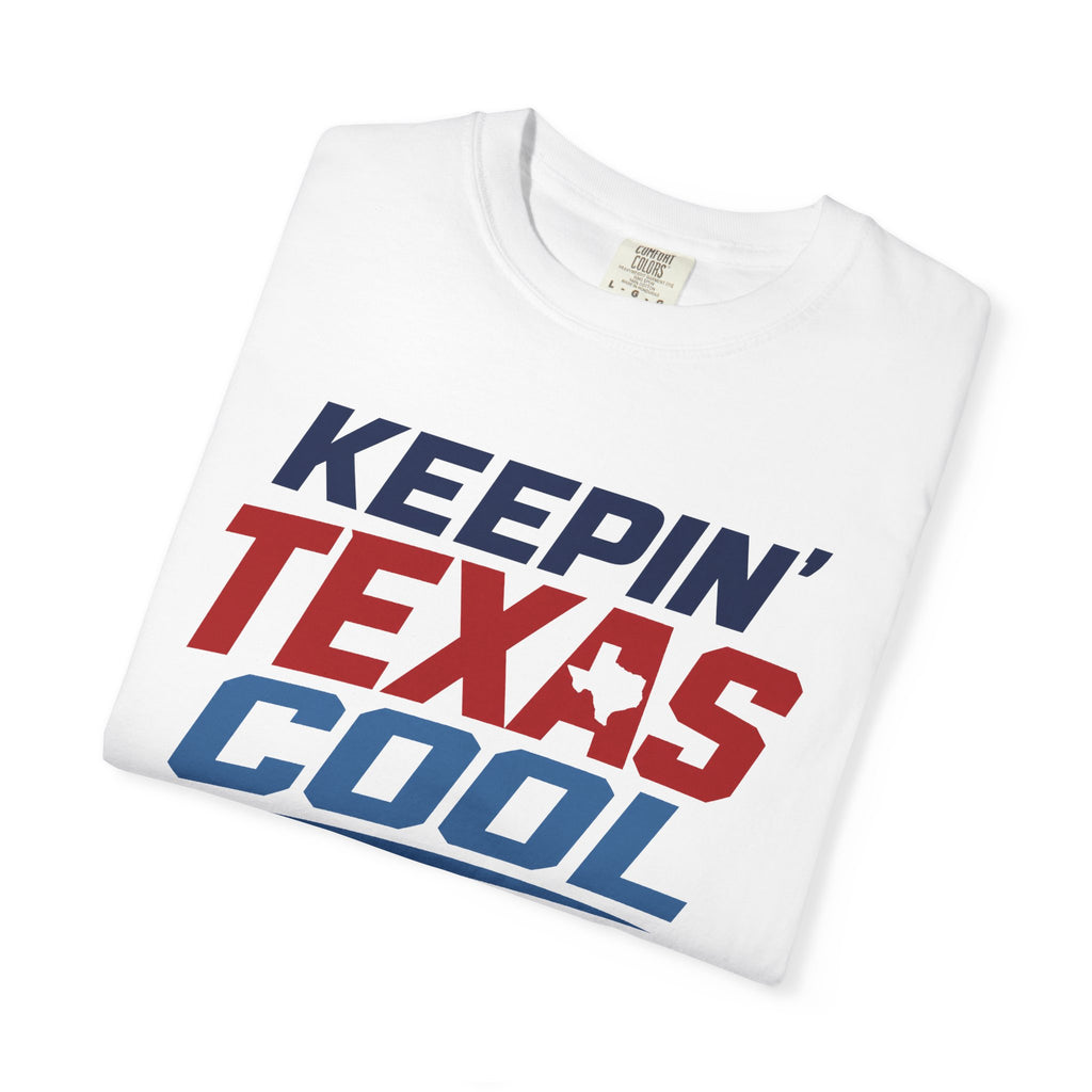 "Keepin' Texas Cool" HVAC Pro Heavyweight T-Shirt