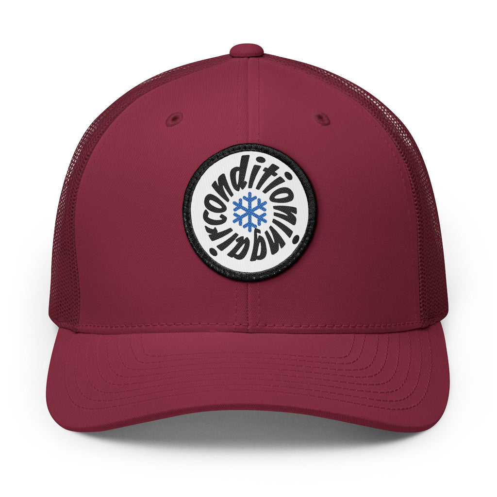 "air conditioning" Patch Trucker Cap - 6606 Snapback Embroidered