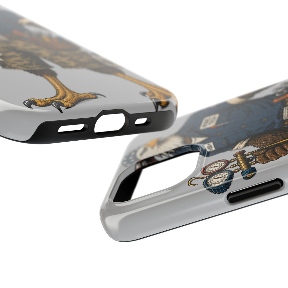 HVAC Eagle Tough Guy Phone Case