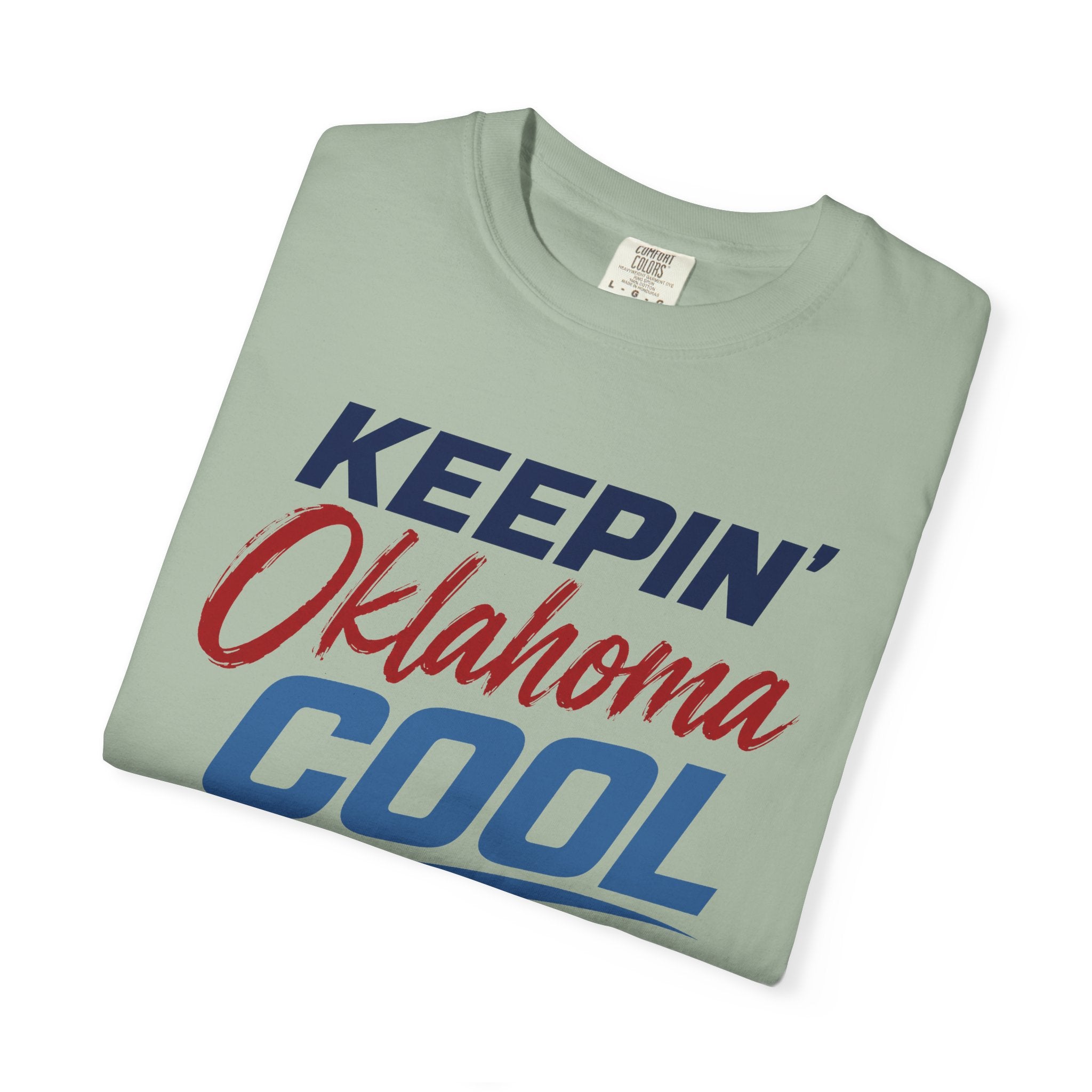 "Keepin' Oklahoma Cool" HVAC Pro Heavyweight T-Shirt