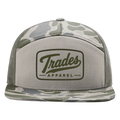 "Trades Apparel" Duck Camo Green 7-Panel Cap