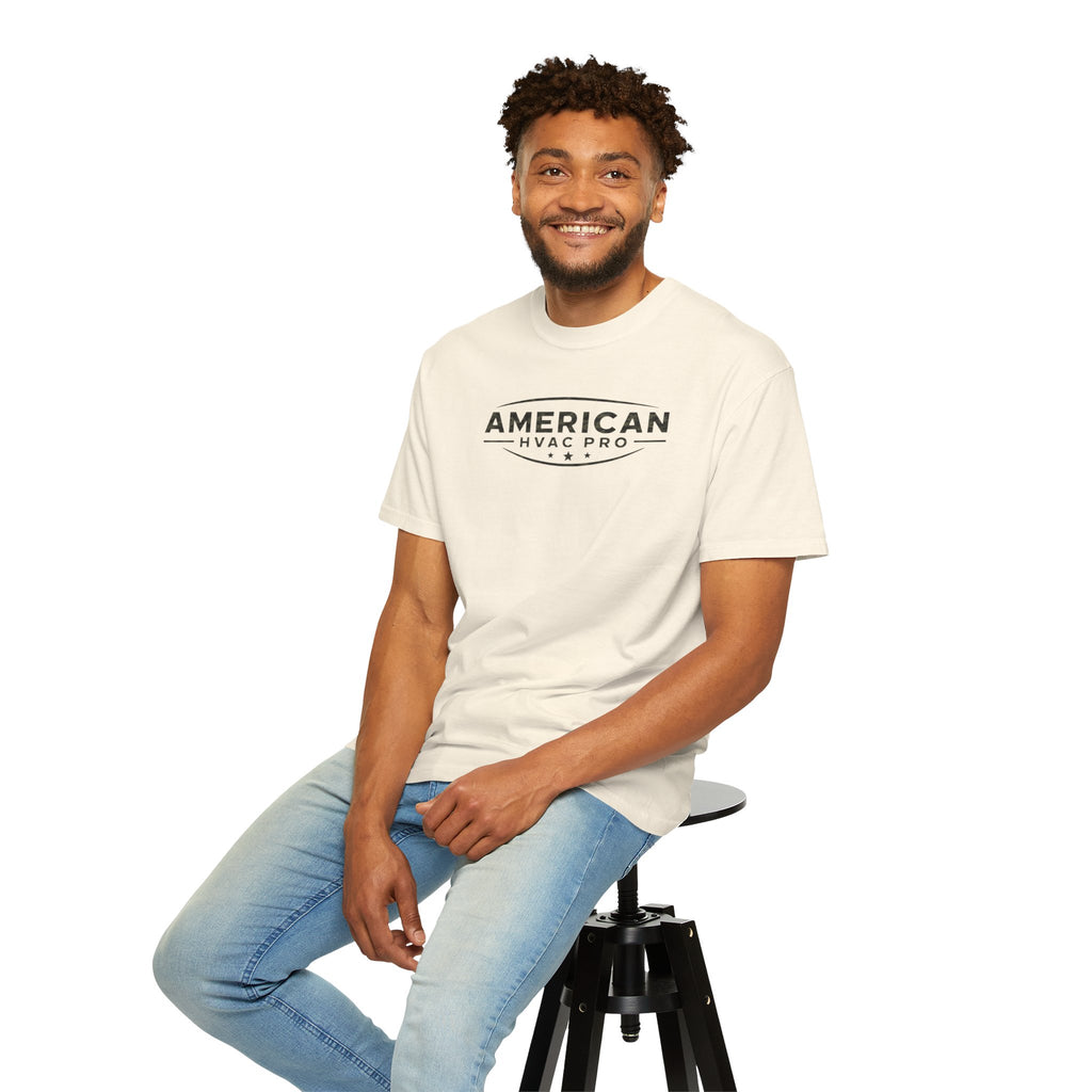 Camo American HVAC Pro Logo Heavyweight T-Shirt