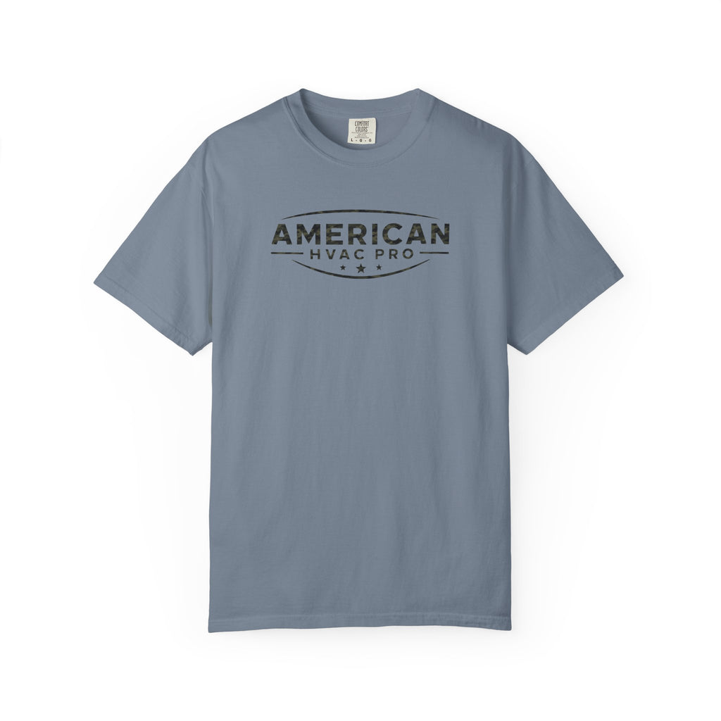 Camo American HVAC Pro Logo Heavyweight T-Shirt