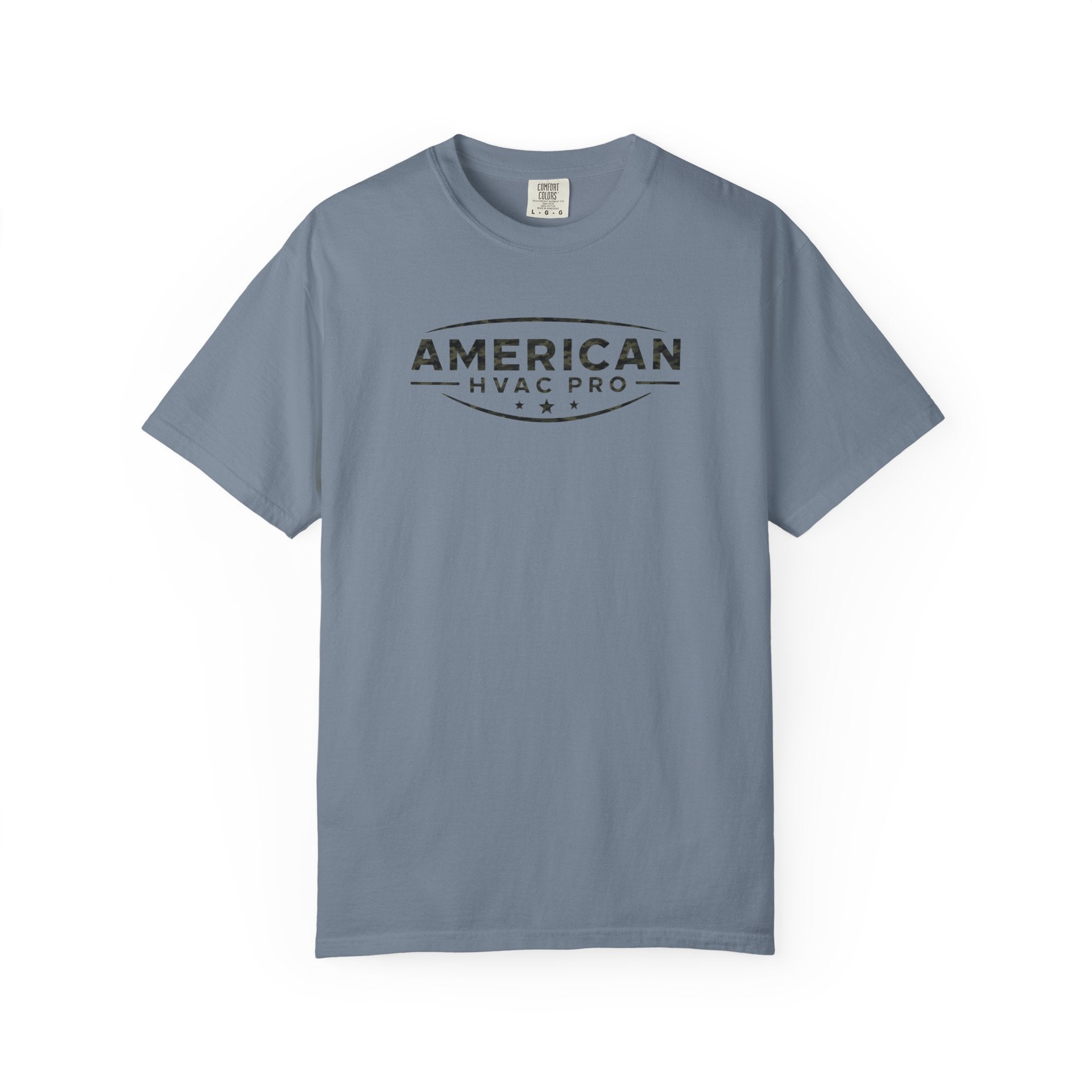 Camo American HVAC Pro Logo Heavyweight T-Shirt