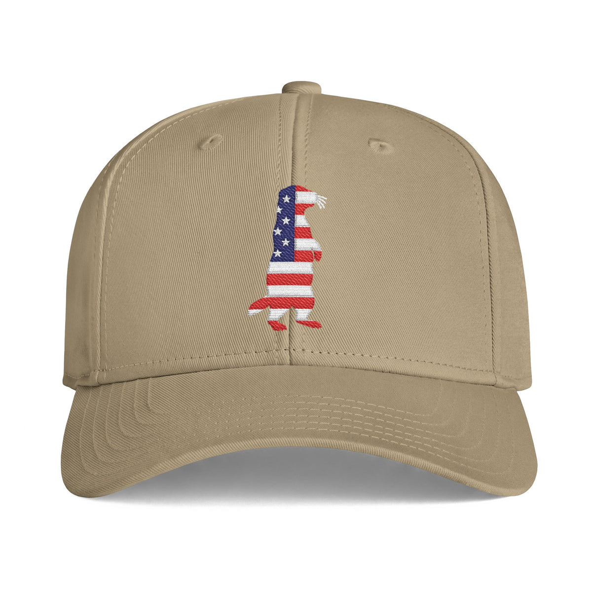 Patriotic Prairie Dog - Snapback Embroidered