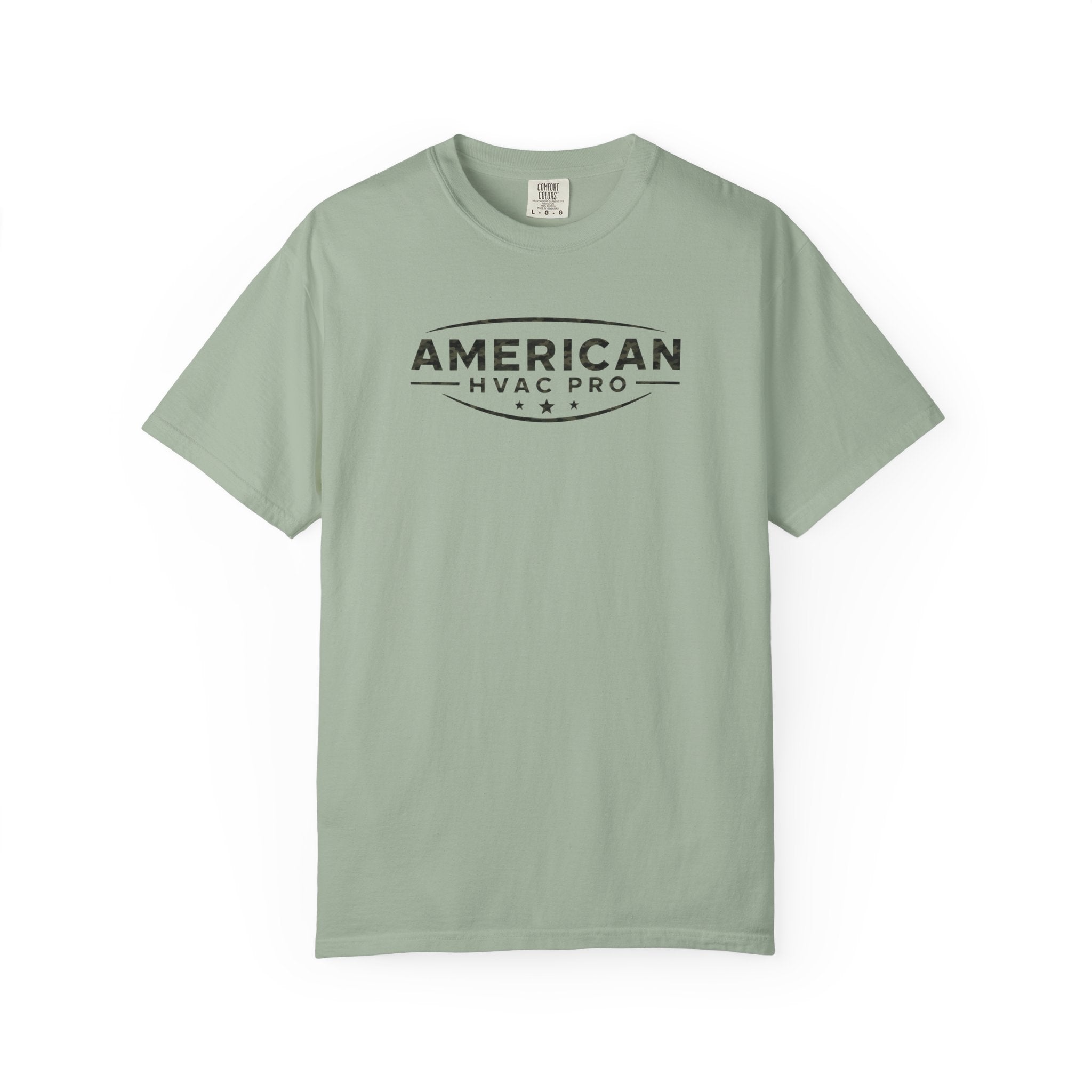 Camo American HVAC Pro Logo Heavyweight T-Shirt