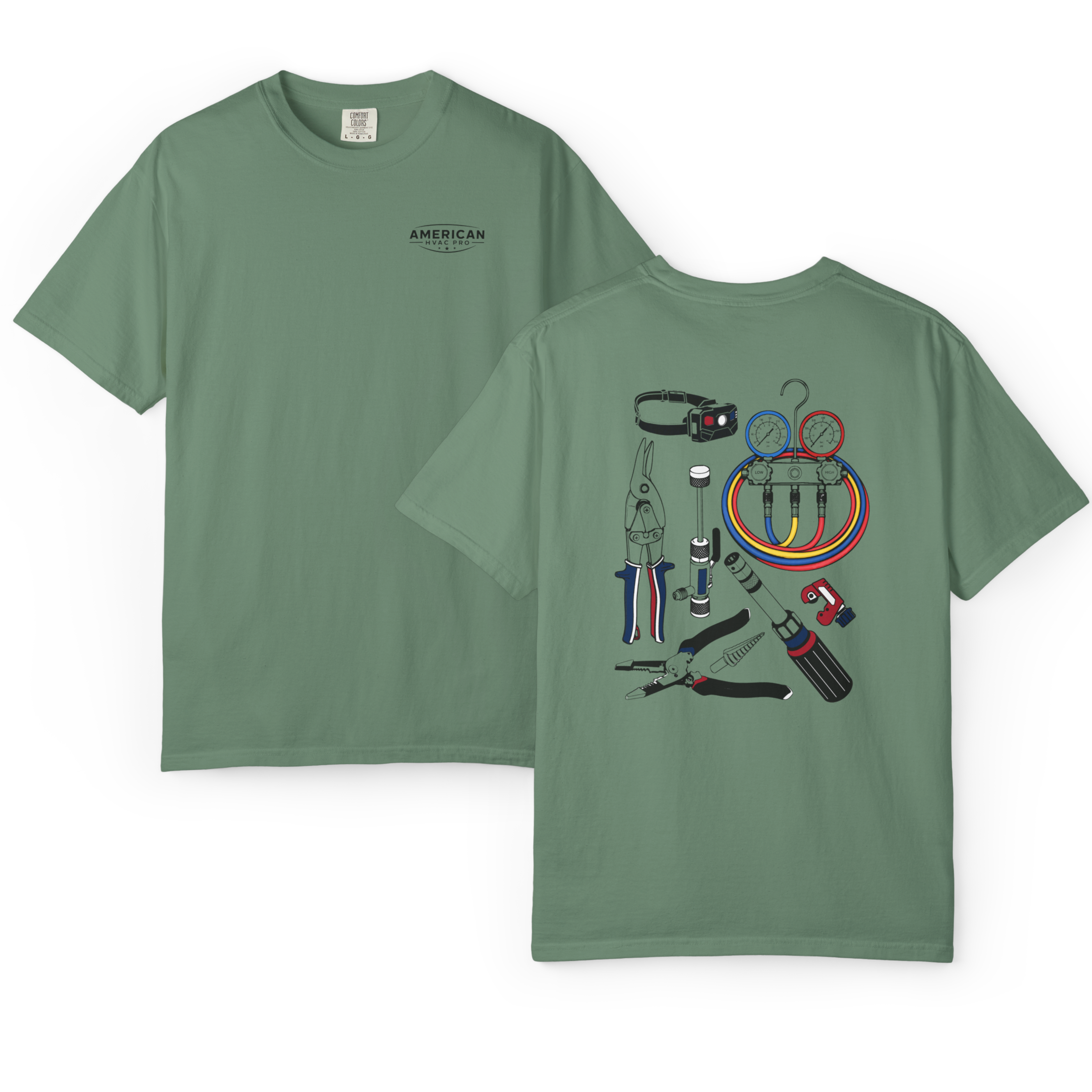HVAC Pro Tools Heavyweight T-Shirt