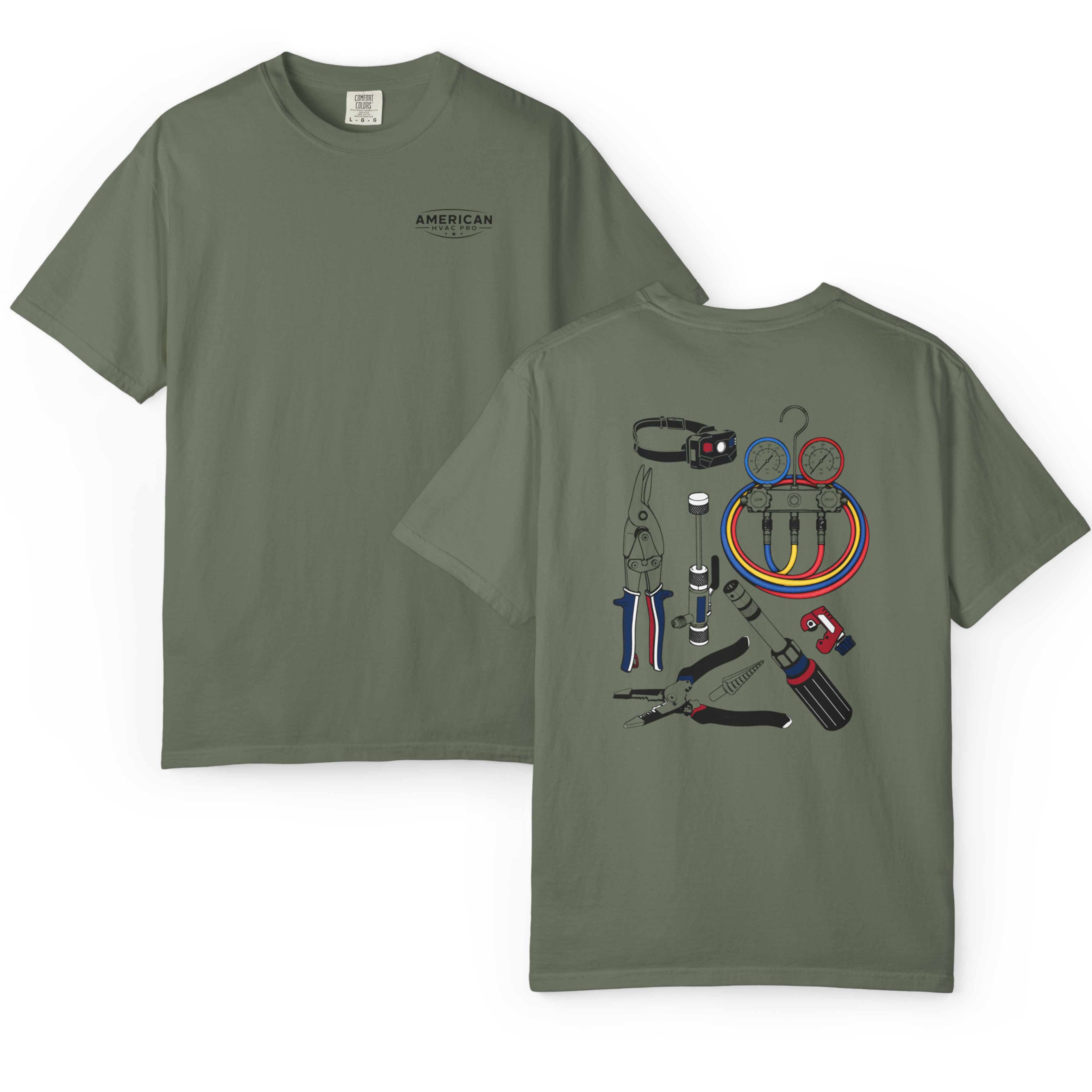 HVAC Pro Tools Heavyweight T-Shirt