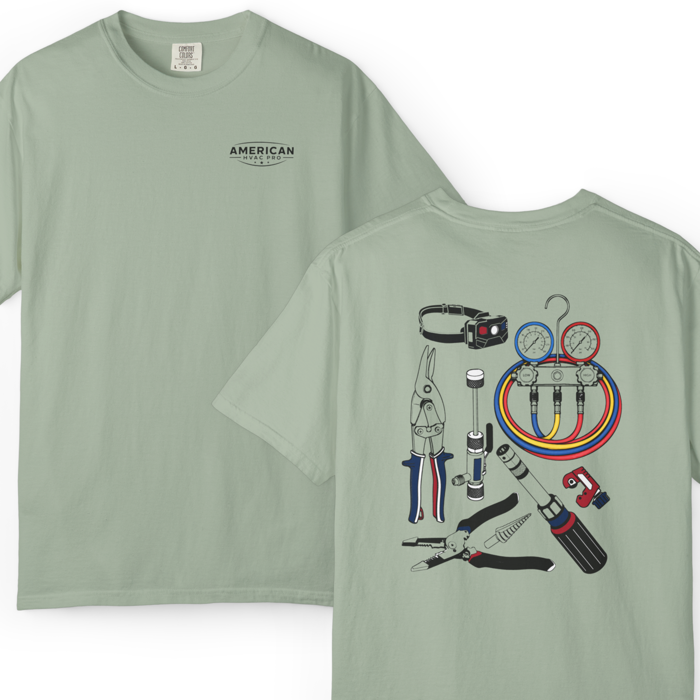 HVAC Pro Tools Heavyweight T-Shirt