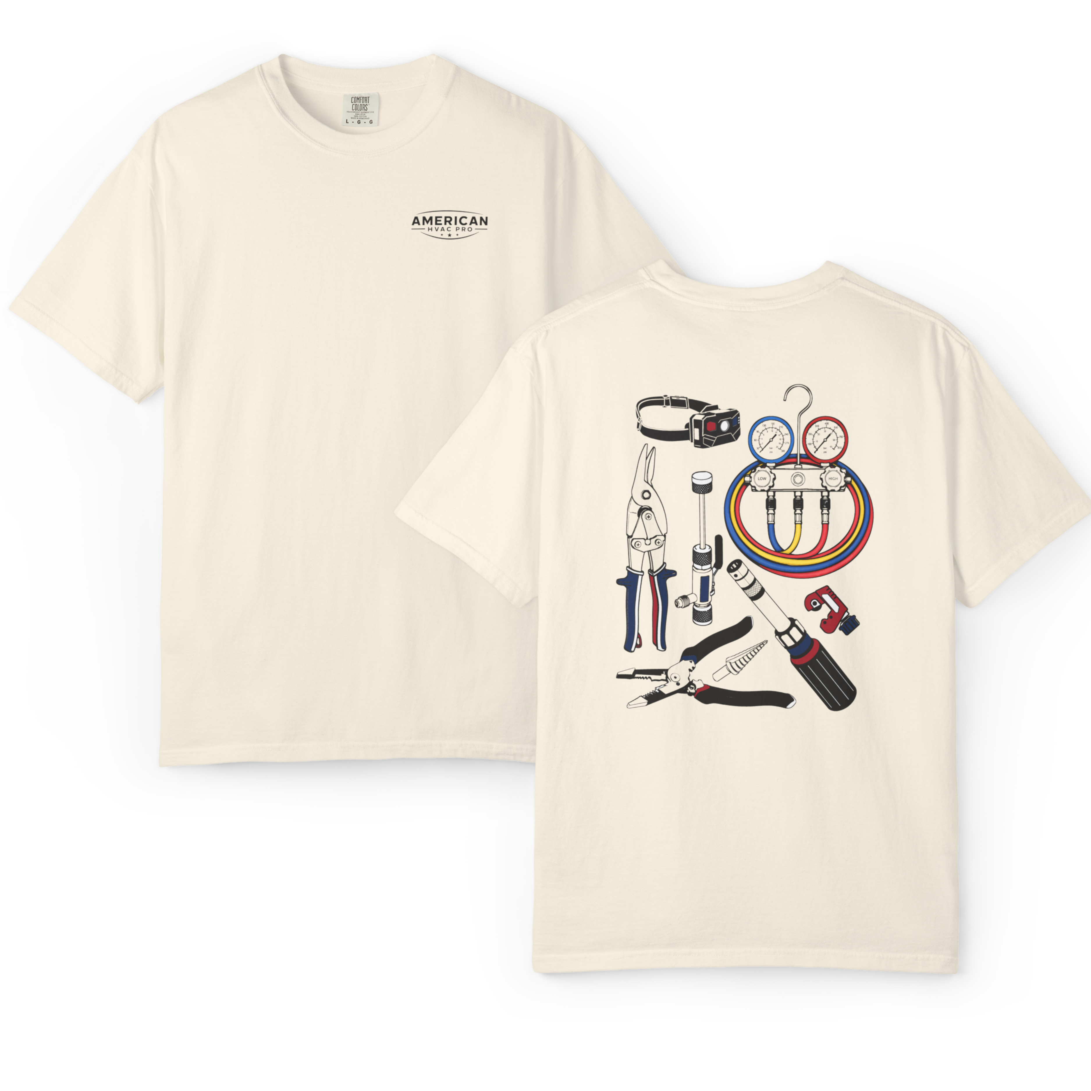 HVAC Pro Tools Heavyweight T-Shirt