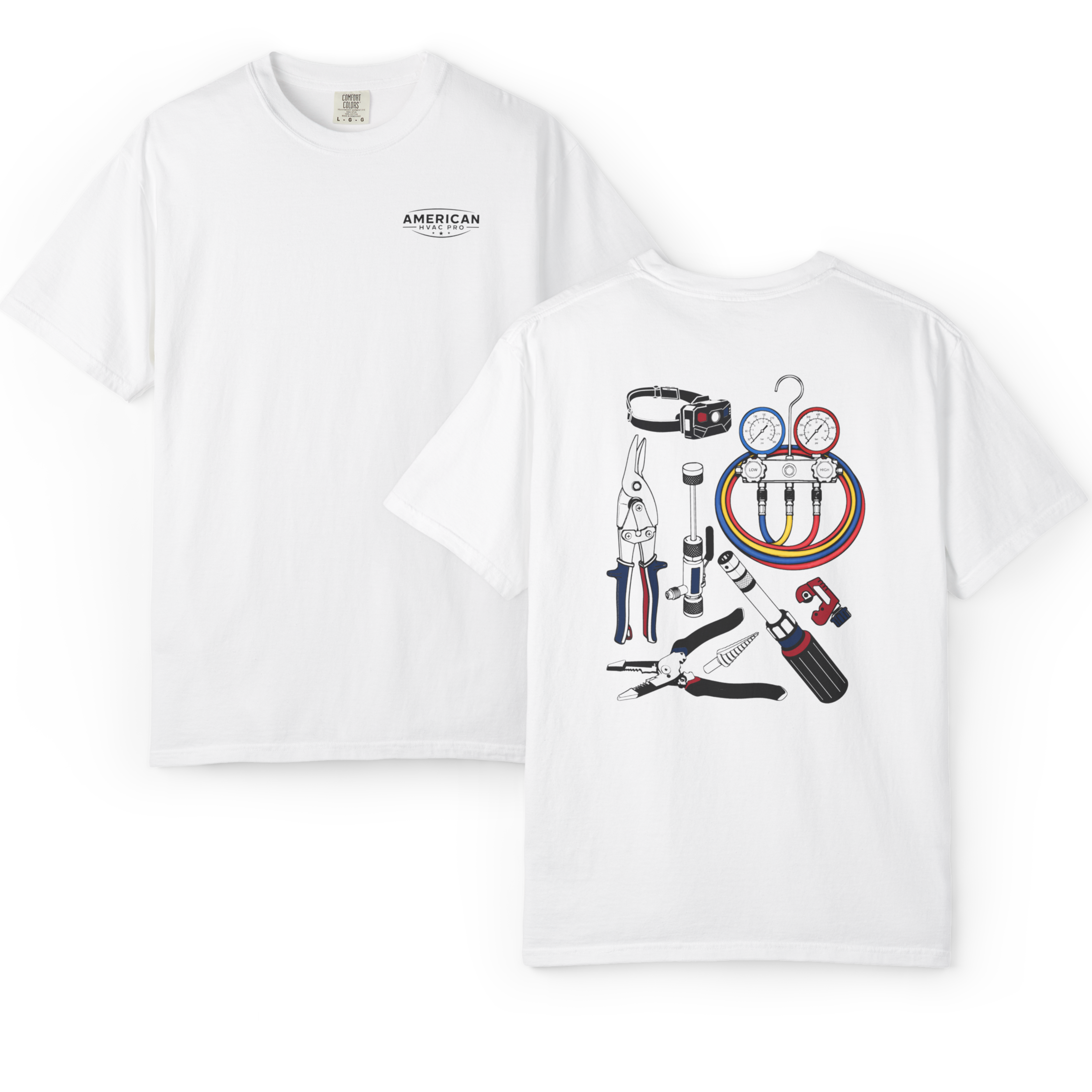 HVAC Pro Tools Heavyweight T-Shirt