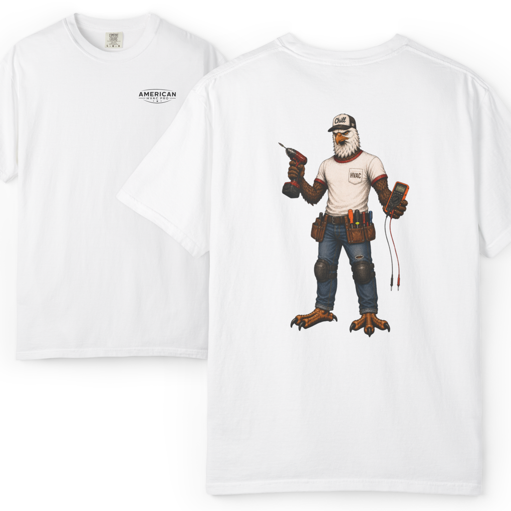 HVAC Eagle Chill Dude Heavyweight T-Shirt