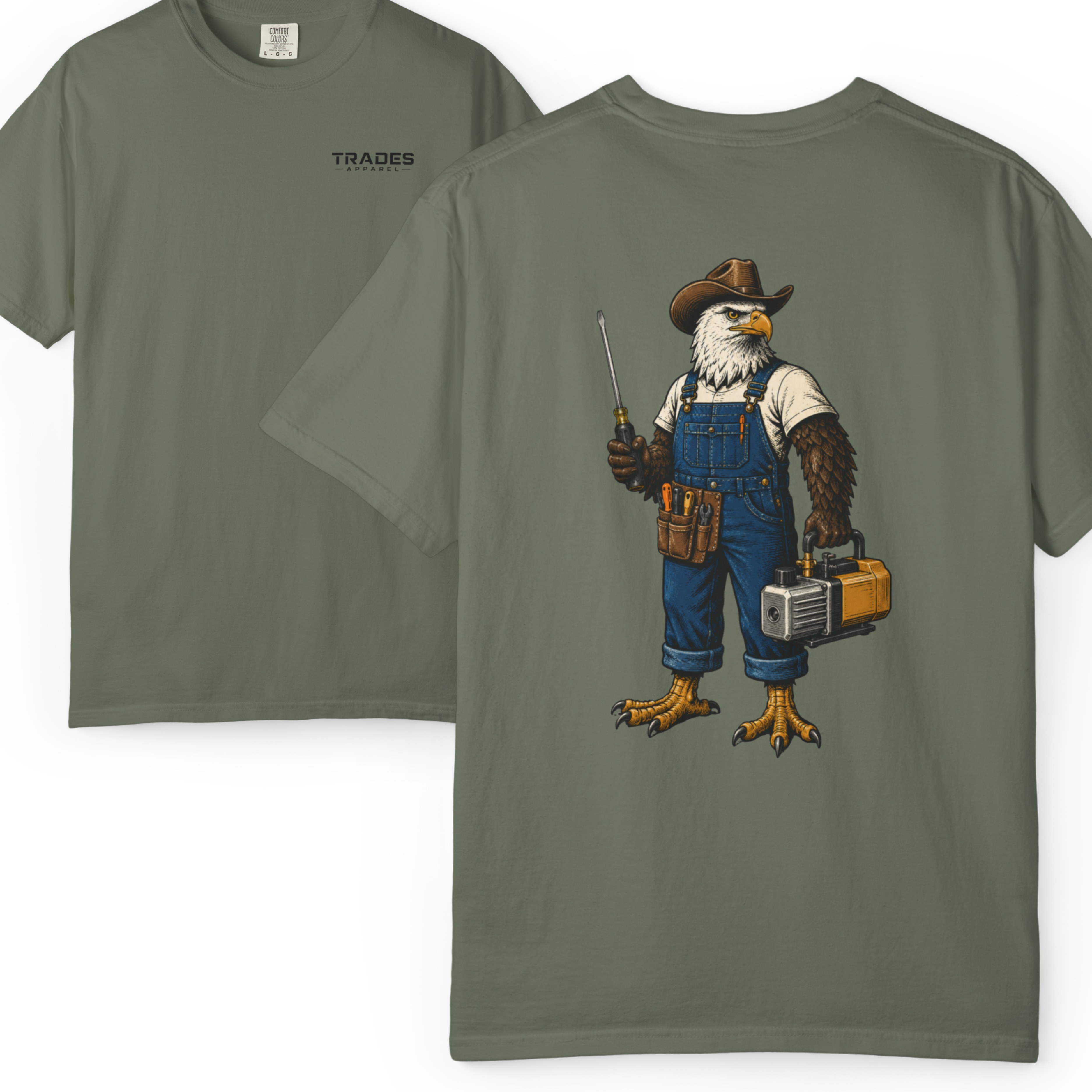 HVAC Eagle Farmer 1717 T-Shirt