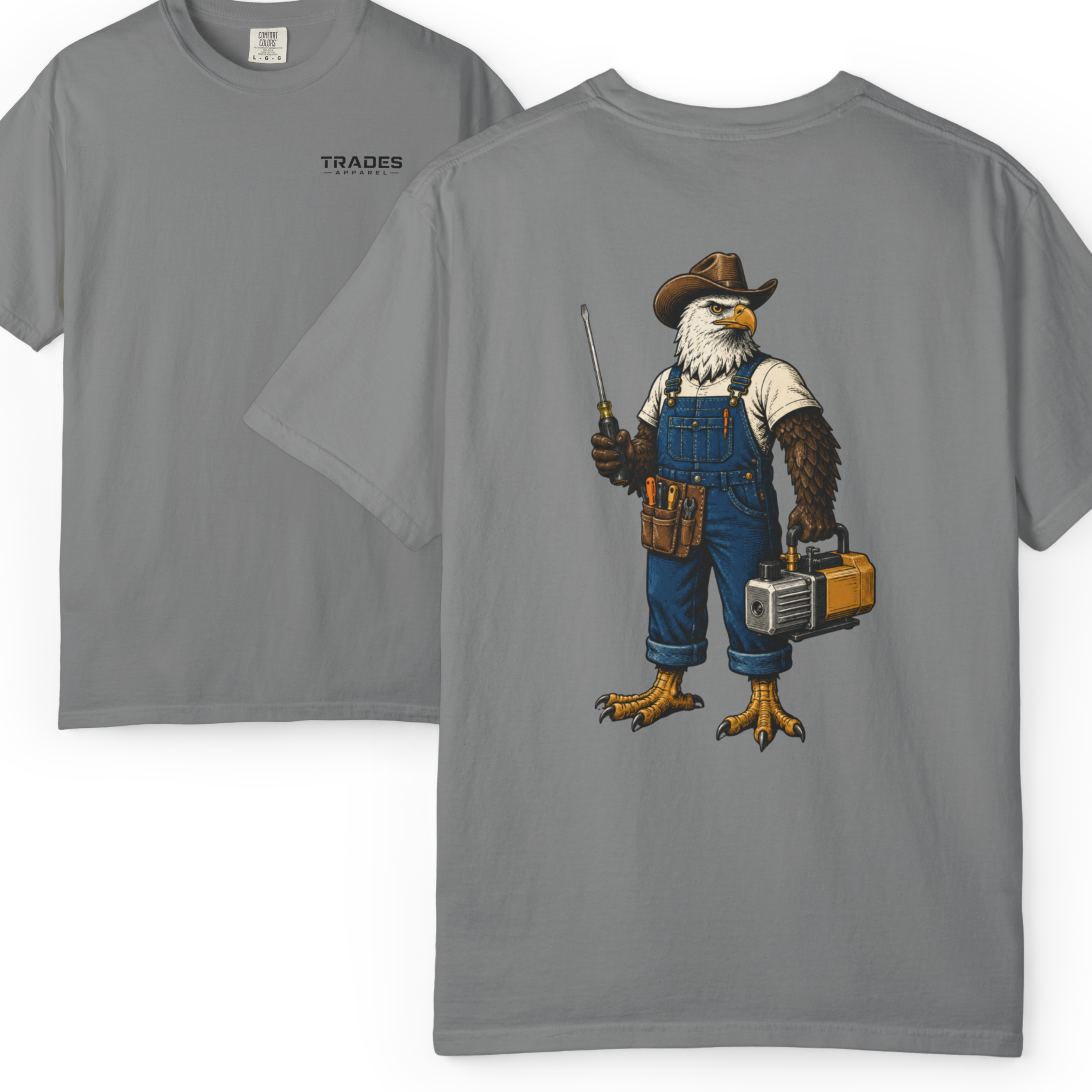 HVAC Eagle Farmer 1717 T-Shirt