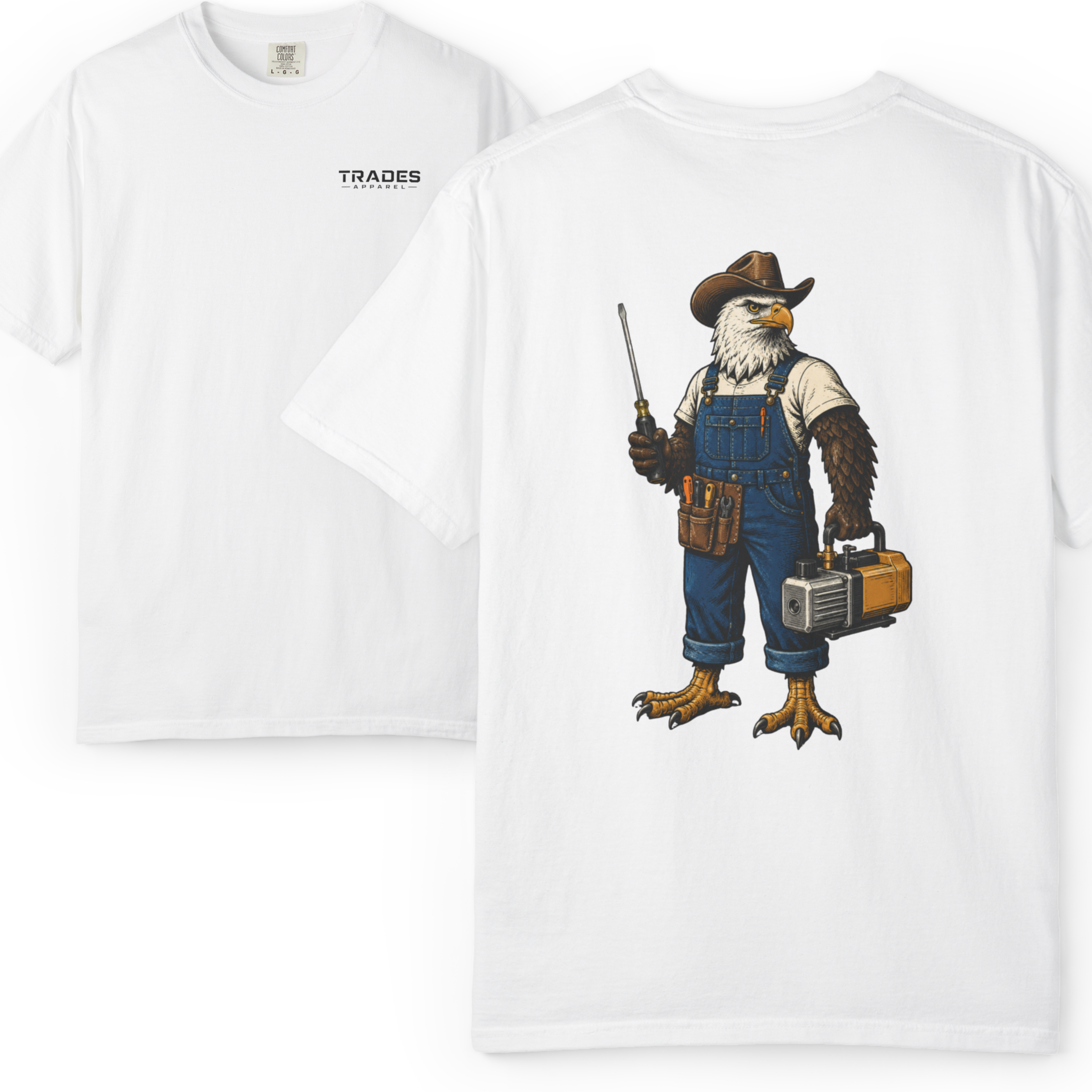 HVAC Eagle Farmer 1717 T-Shirt