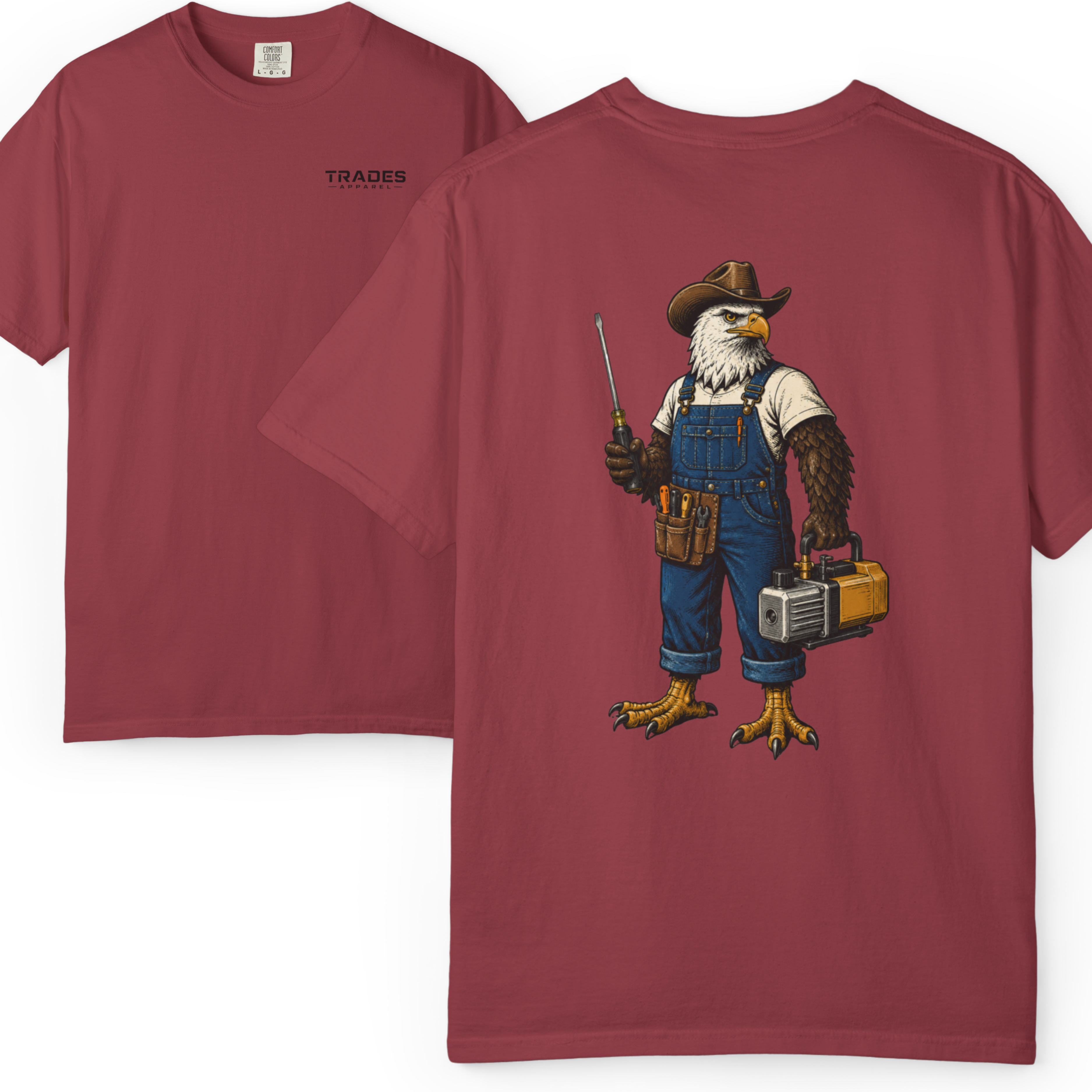 HVAC Eagle Farmer 1717 T-Shirt
