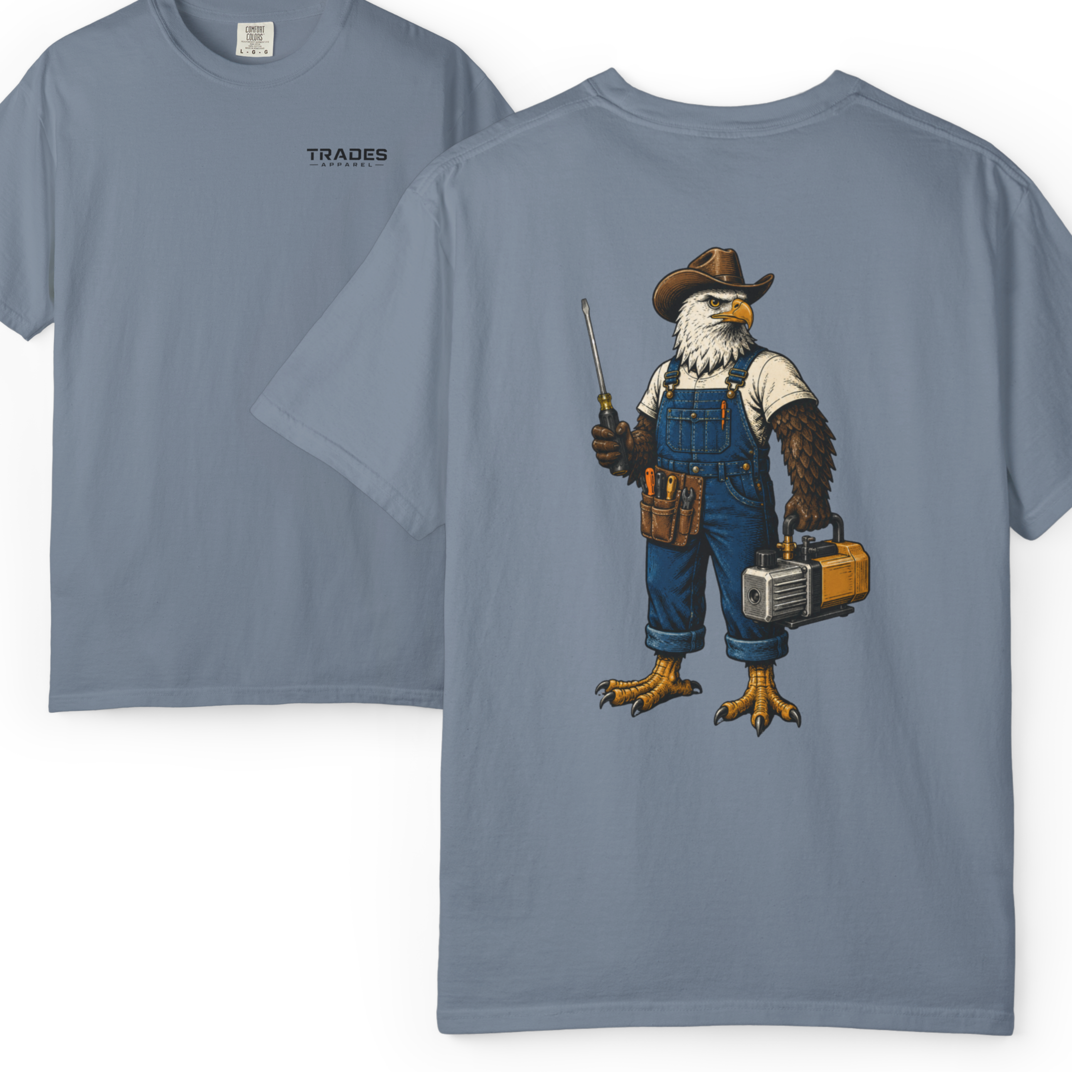 HVAC Eagle Farmer 1717 T-Shirt