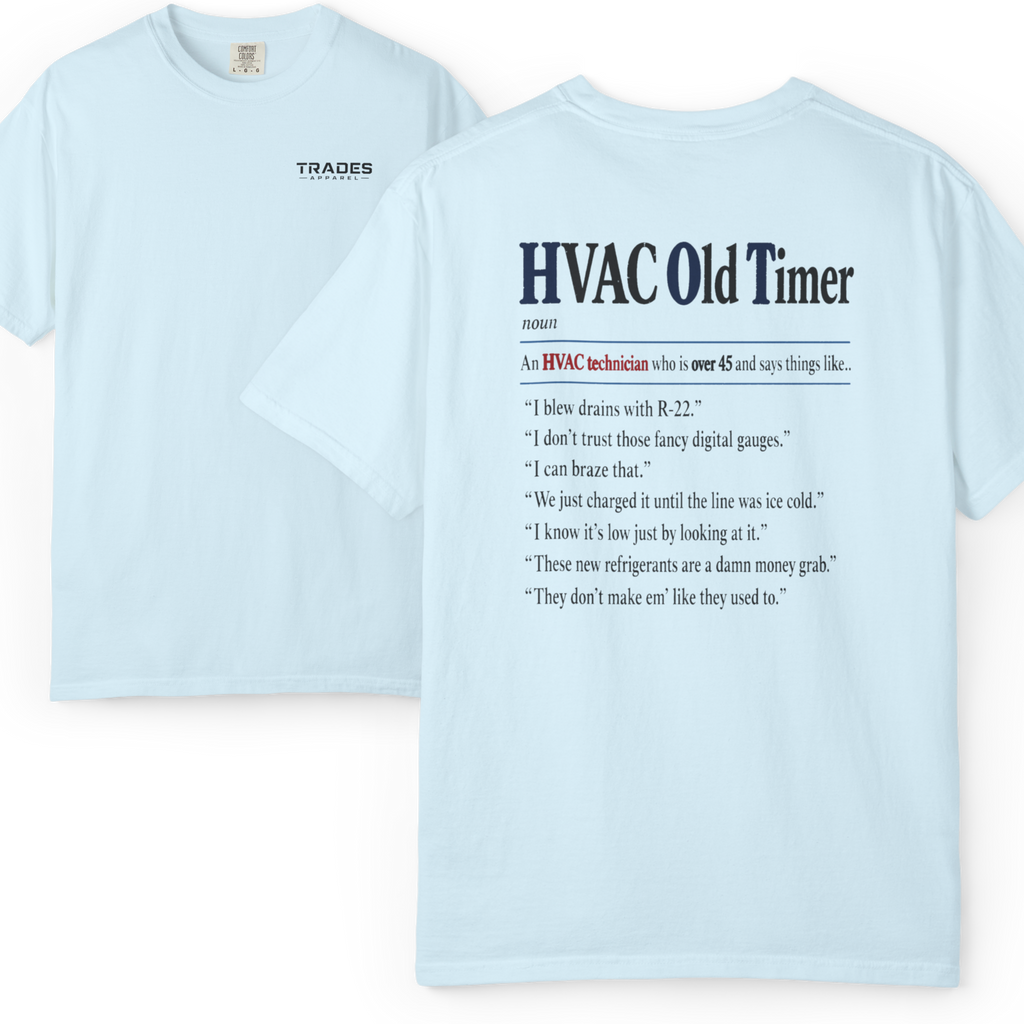 American HVAC Pro Old Timer 1717 T-Shirt