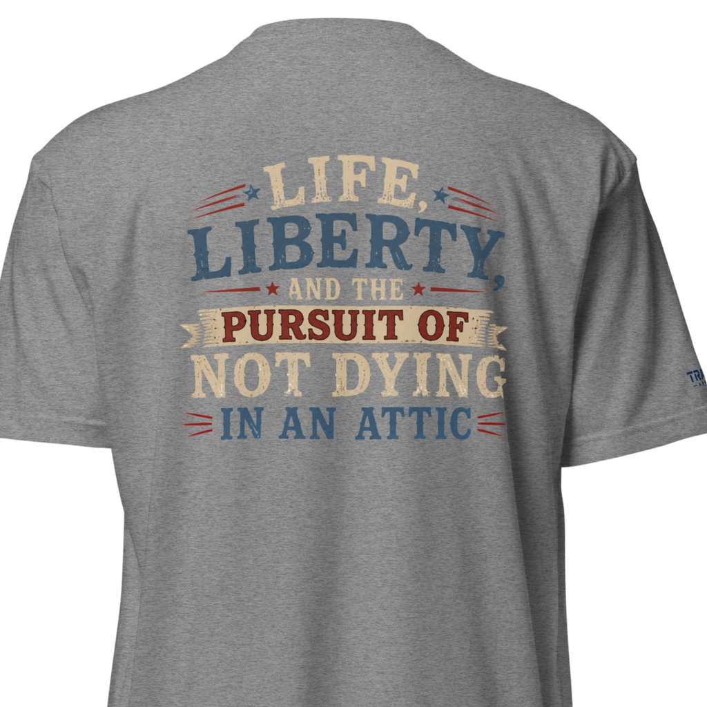 HVAC Pro Dying in Attic 6210 T-Shirt