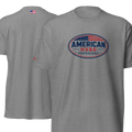American HVAC Pro RYB Emblem - Flag Back 6210 T-Shirt