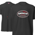 American HVAC Pro RW Emblem - Flag Back 6210 T-Shirt