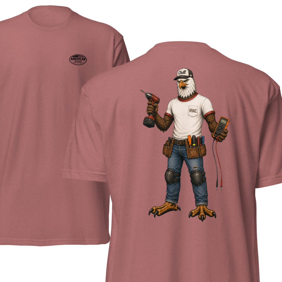 HVAC Eagle Chill Dude 6210 T-Shirt