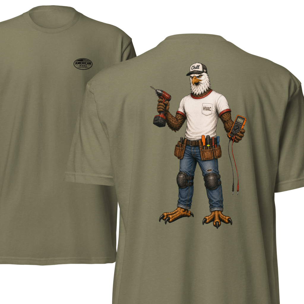 HVAC Eagle Chill Dude 6210 T-Shirt