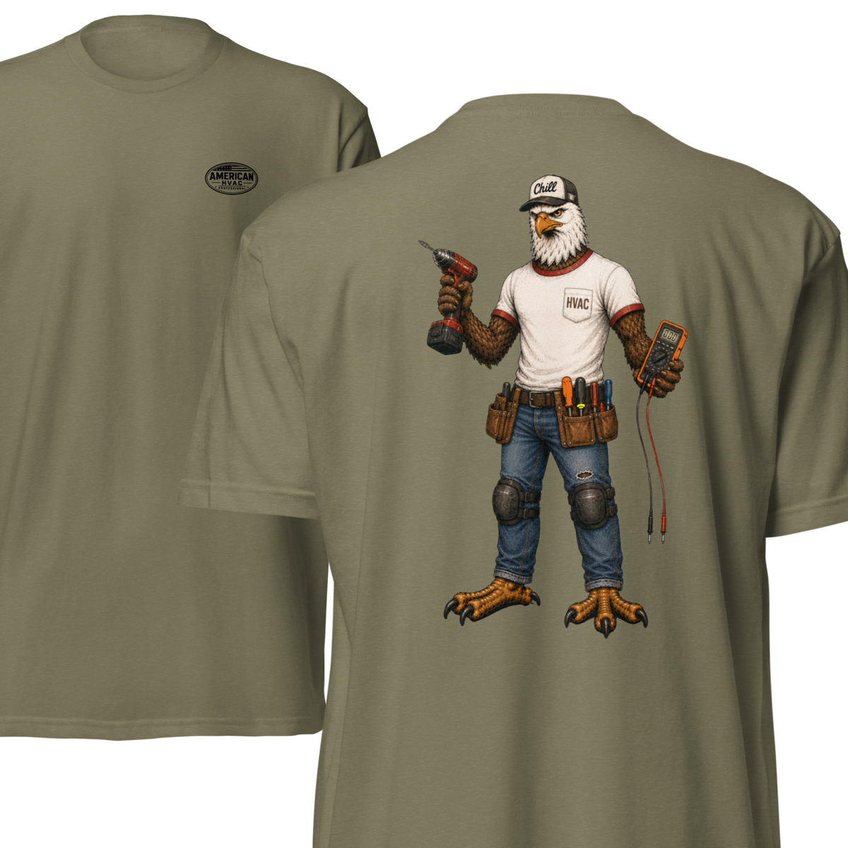 HVAC Eagle Chill Dude 6210 T-Shirt