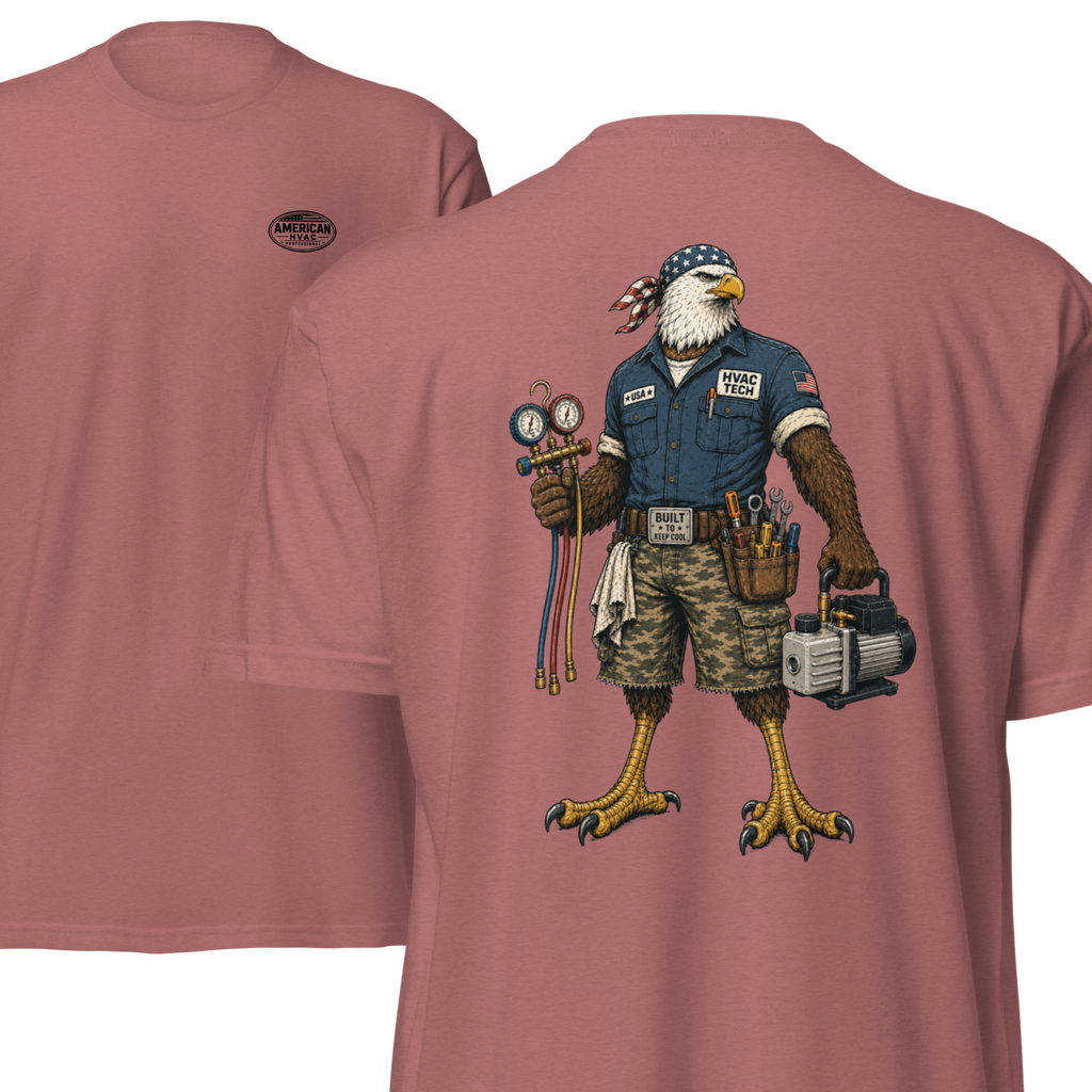 HVAC Eagle Tough Guy 6210 T-Shirt