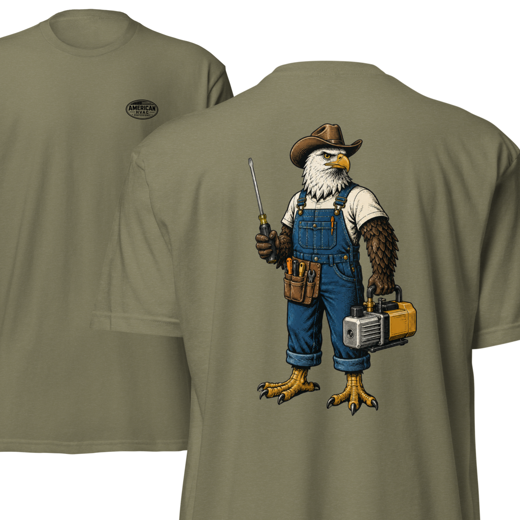 HVAC Eagle Farmer 6210 T-Shirt
