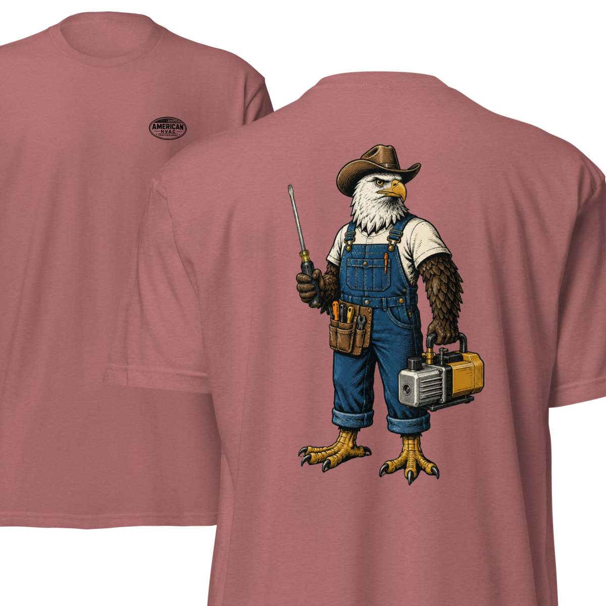 HVAC Eagle Farmer 6210 T-Shirt