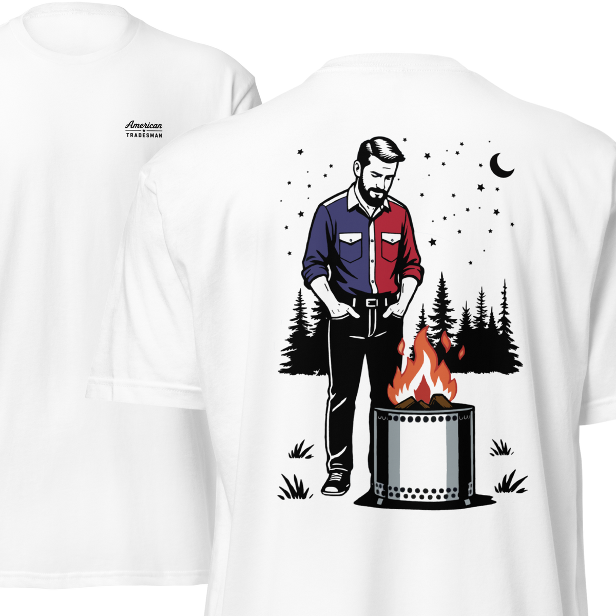Deep Thoughts & Fire USA 6210 T-Shirt