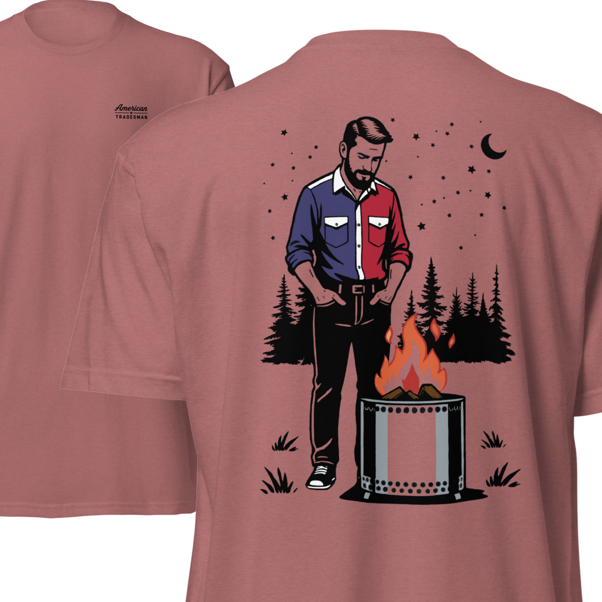 Deep Thoughts & Fire USA 6210 T-Shirt