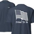 "Proud To Be" Flag USA Dark 6210 T-Shirt